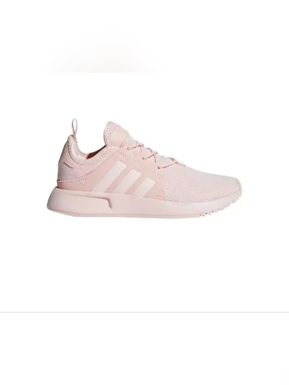 Adidas Women's Light Pink and White Sneakers Lite Racer CLN 2.0